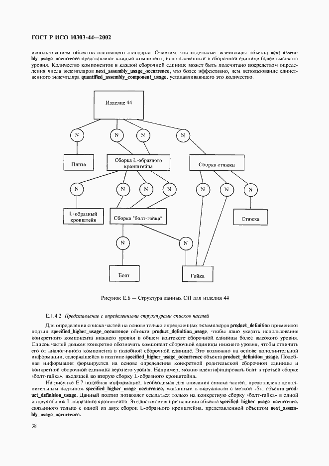 Страница 44 ГОСТ Р ИСО 10303-44-2002