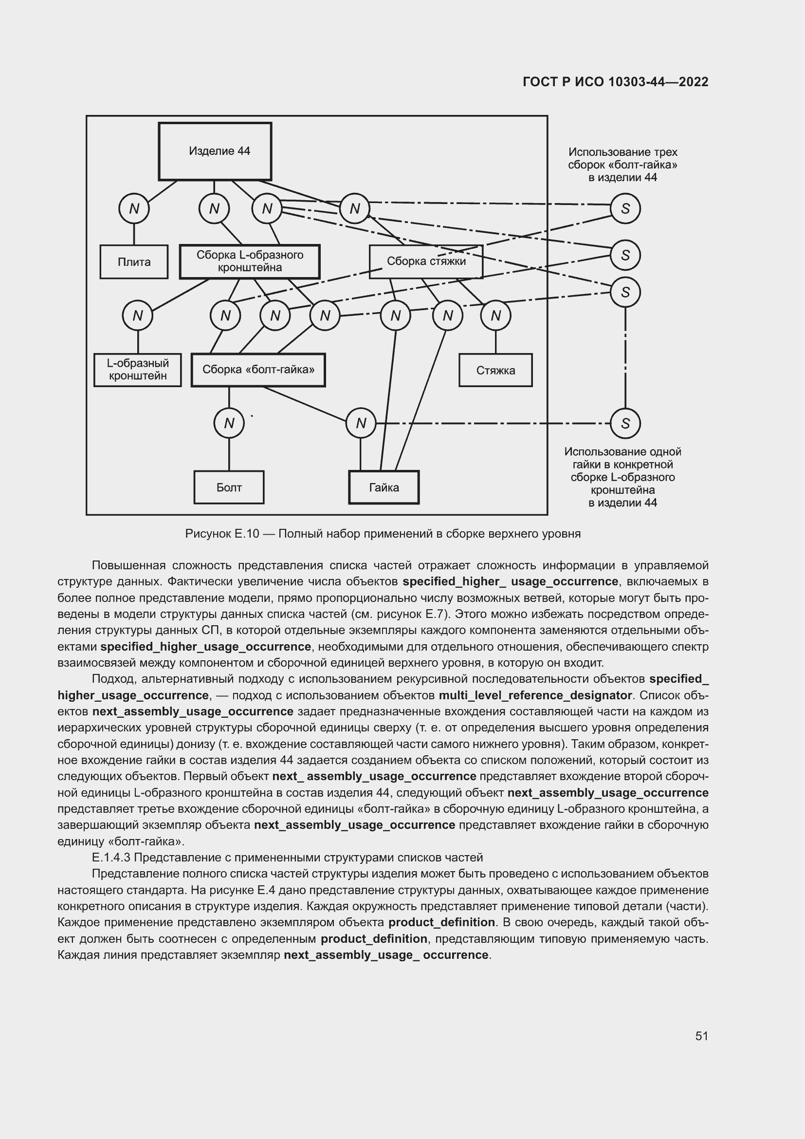 Страница 57 ГОСТ Р ИСО 10303-44-2022