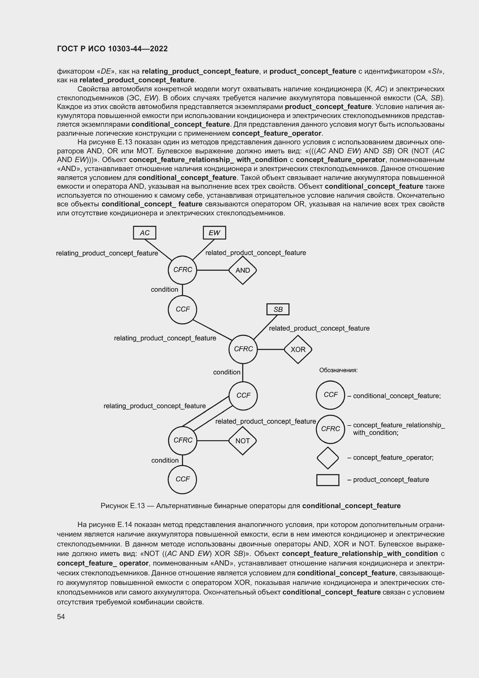 Страница 60 ГОСТ Р ИСО 10303-44-2022