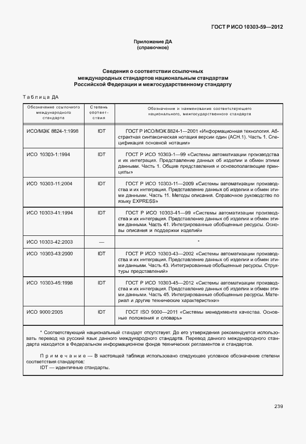 Страница 247 ГОСТ Р ИСО 10303-59-2012