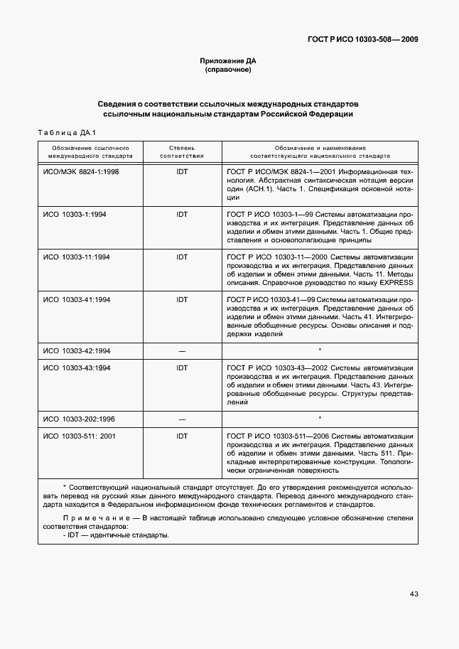 Страница 47 ГОСТ Р ИСО 10303-508-2009