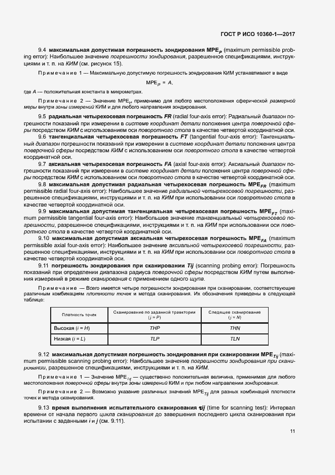 Страница 15 ГОСТ Р ИСО 10360-1-2017