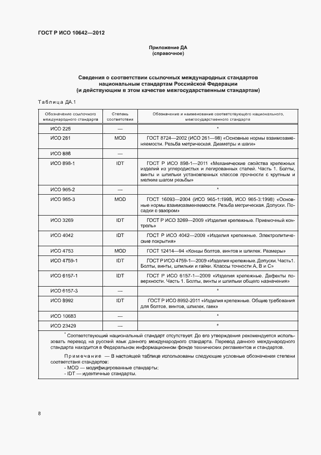 Страница 11 ГОСТ Р ИСО 10642-2012