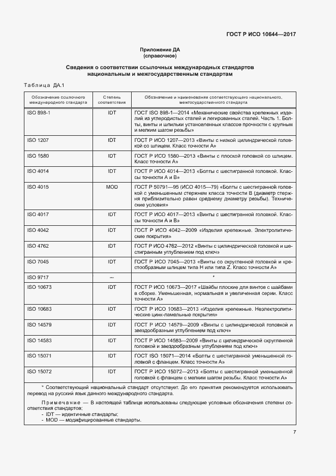 Страница 10 ГОСТ Р ИСО 10644-2017