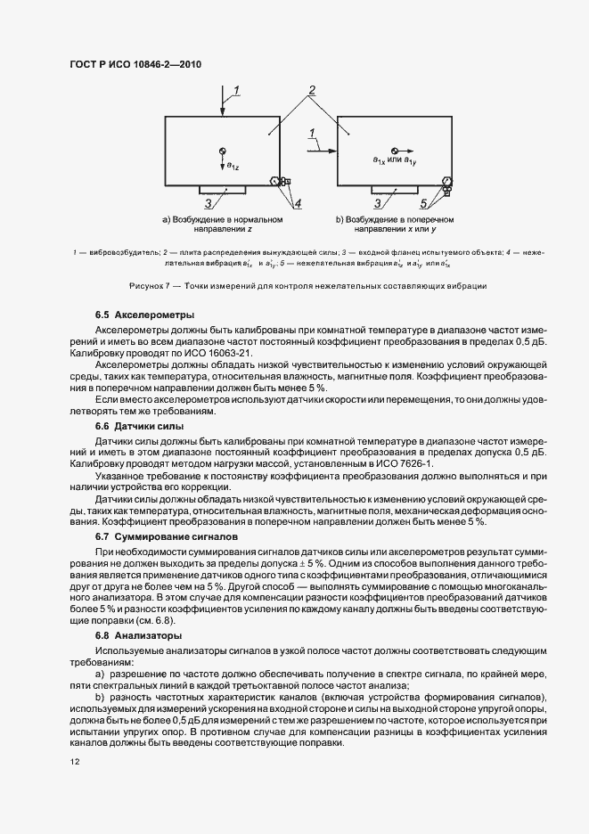 Страница 16 ГОСТ Р ИСО 10846-2-2010