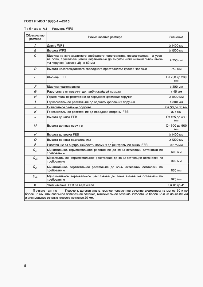Страница 14 ГОСТ Р ИСО 10865-1-2015