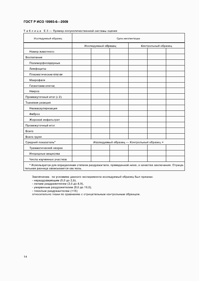 Страница 18 ГОСТ Р ИСО 10993-6-2009