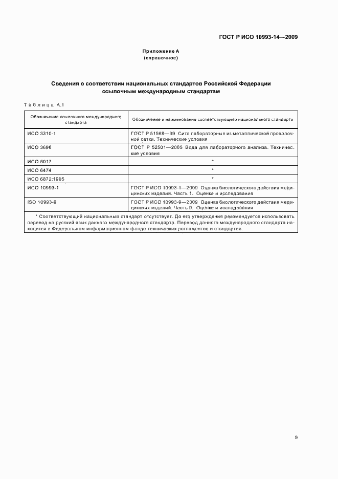 Страница 13 ГОСТ Р ИСО 10993-14-2009