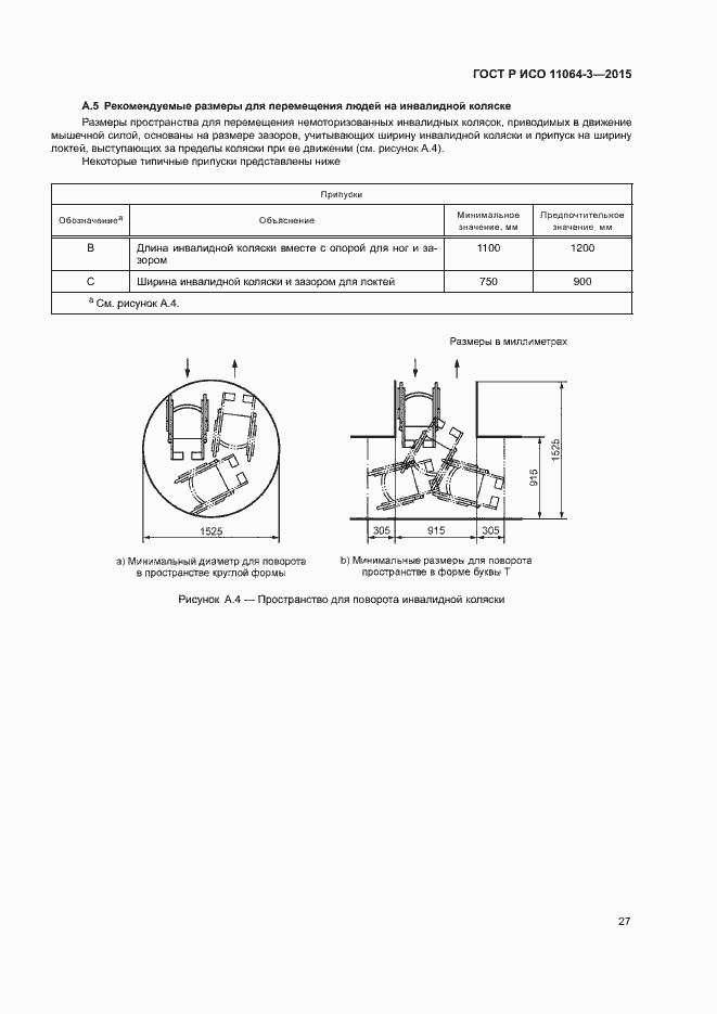 Страница 31 ГОСТ Р ИСО 11064-3-2015