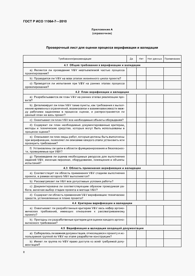 Страница 12 ГОСТ Р ИСО 11064-7-2010