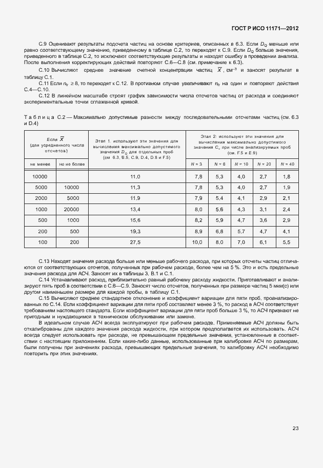 Страница 27 ГОСТ Р ИСО 11171-2012