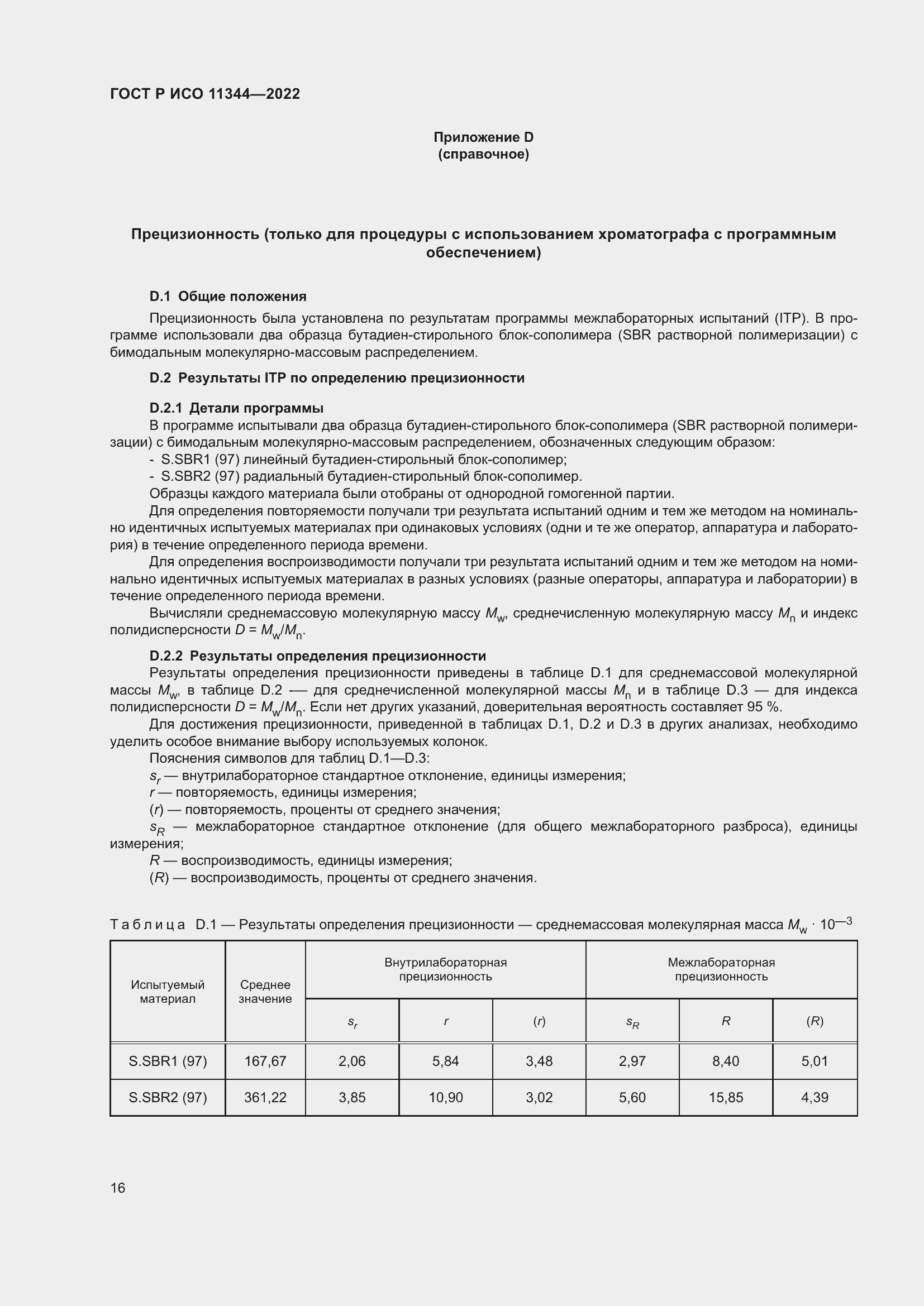 Страница 20 ГОСТ Р ИСО 11344-2022