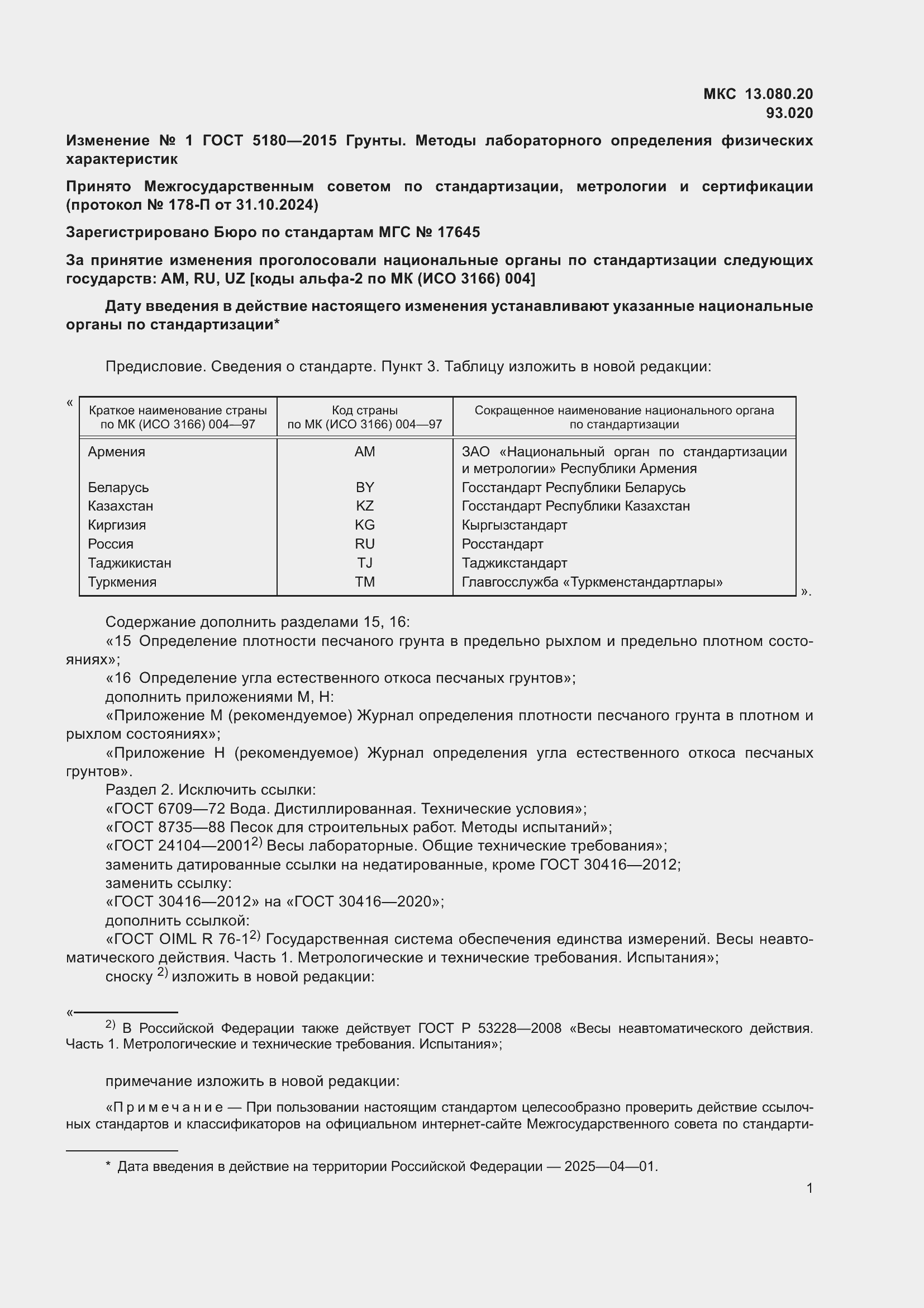 Приложение №1