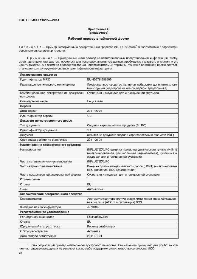 Страница 76 ГОСТ Р ИСО 11615-2014