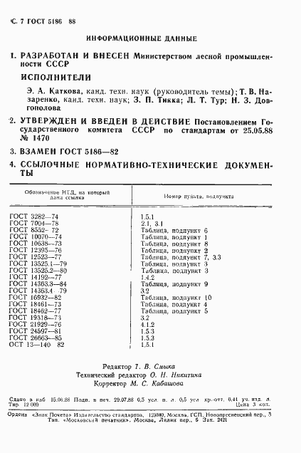 Страница 8 ГОСТ 5186-88