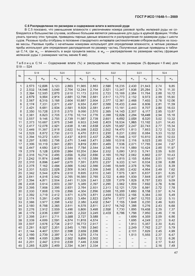 Страница 51 ГОСТ Р ИСО 11648-1-2009