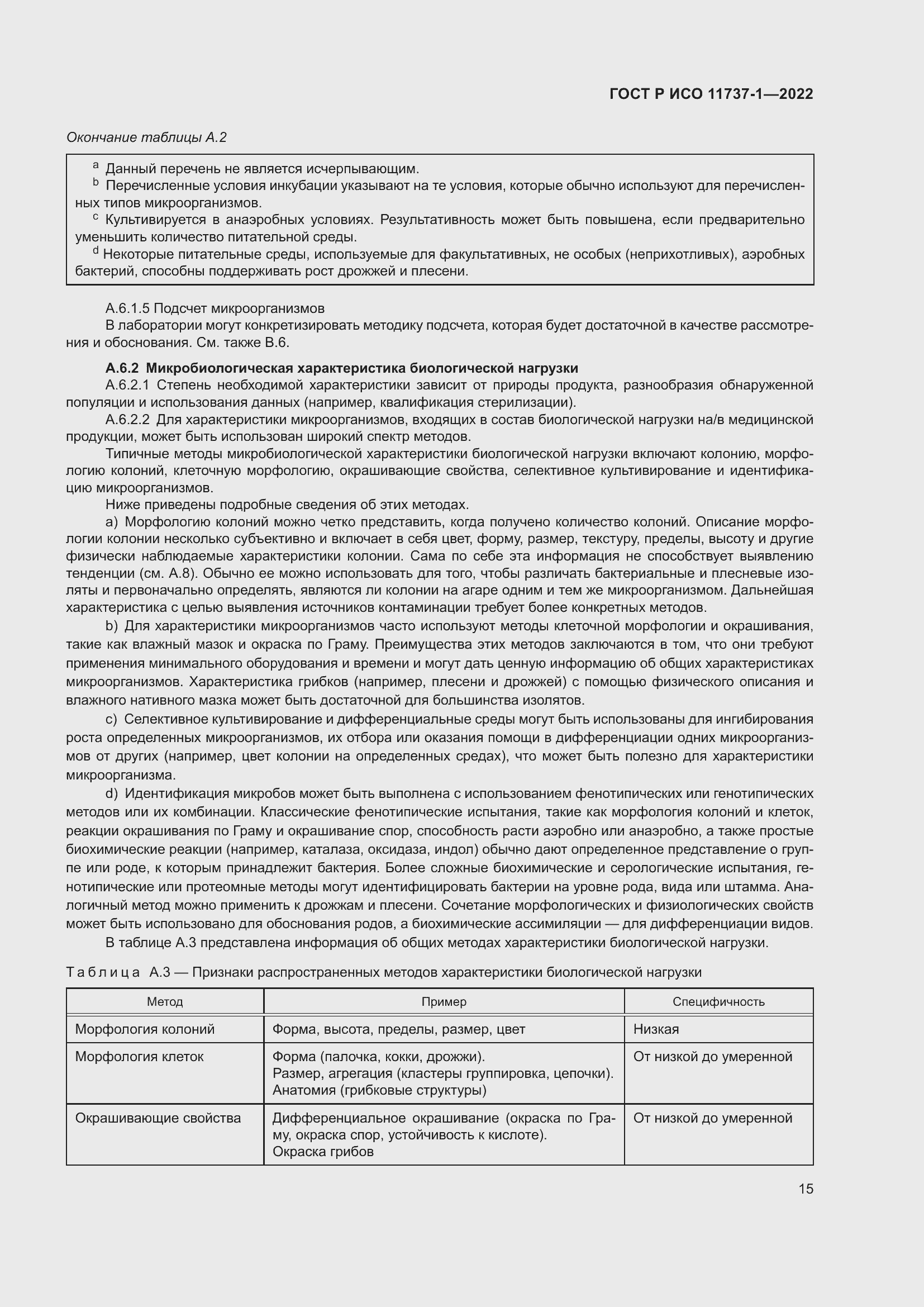 Страница 21 ГОСТ Р ИСО 11737-1-2022