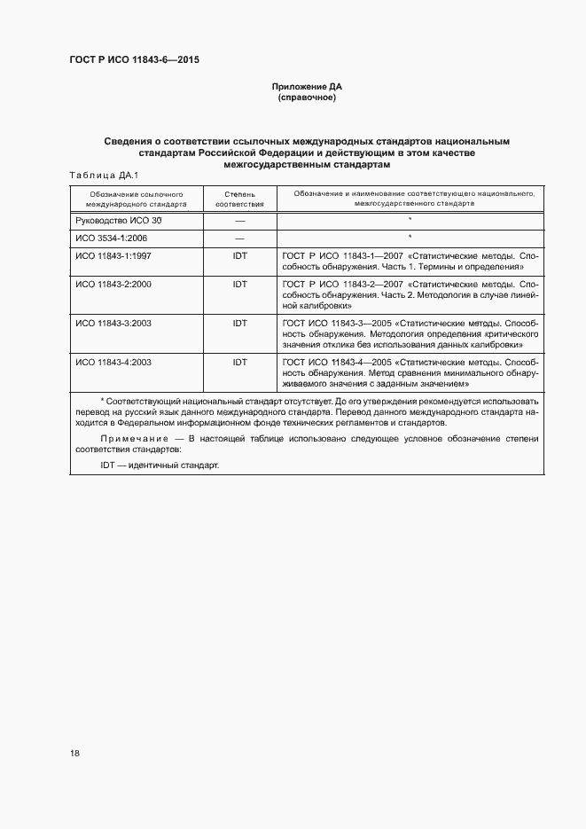 Страница 22 ГОСТ Р ИСО 11843-6-2015