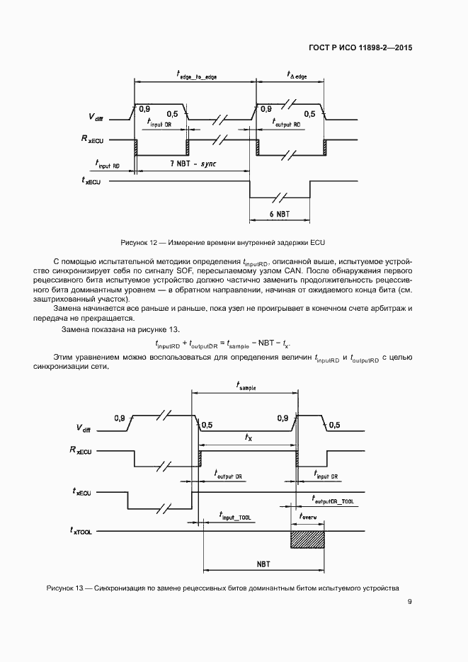 Страница 13 ГОСТ Р ИСО 11898-2-2015