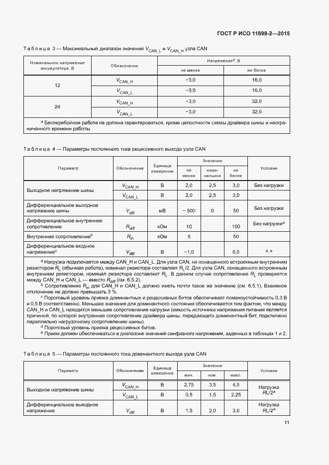 Страница 15 ГОСТ Р ИСО 11898-2-2015