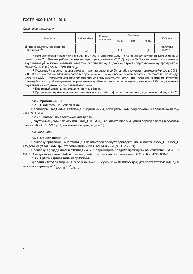 Страница 16 ГОСТ Р ИСО 11898-2-2015