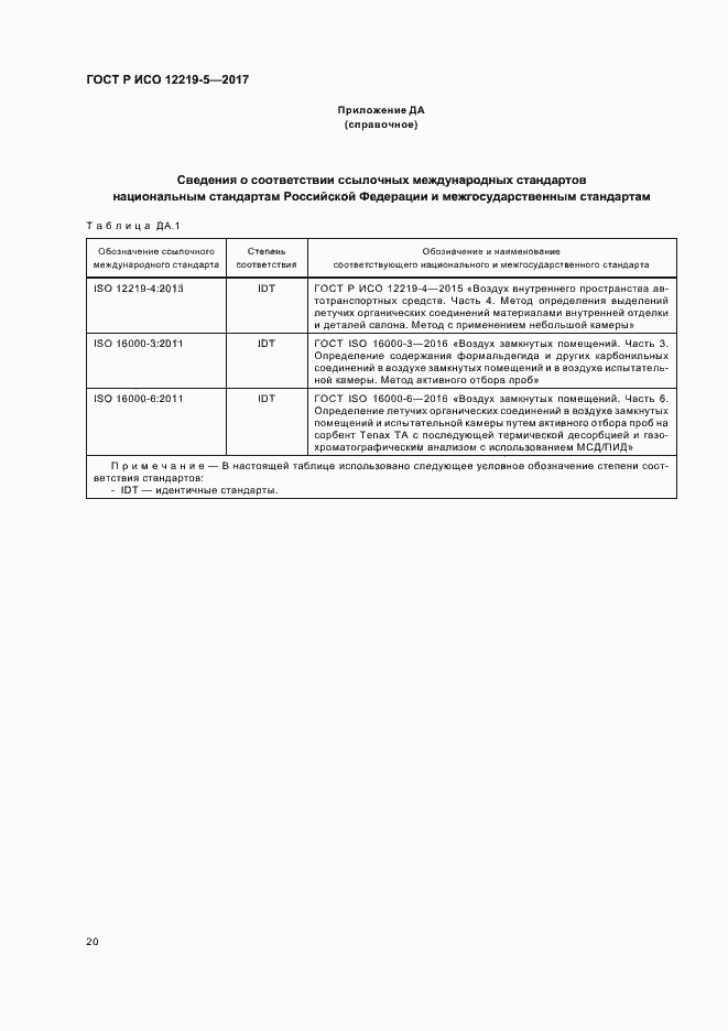 Страница 24 ГОСТ Р ИСО 12219-5-2017