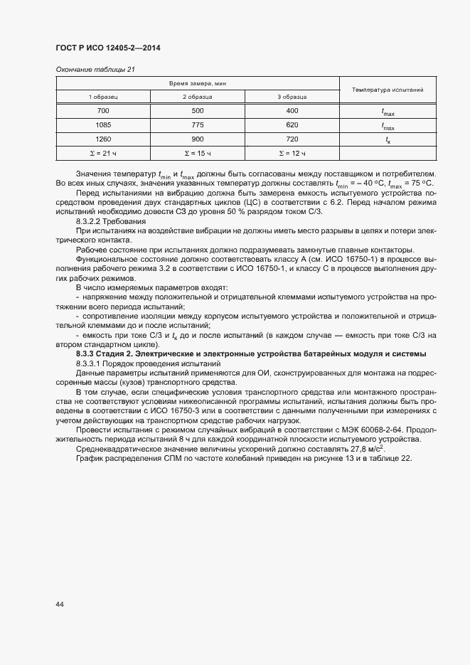 Страница 48 ГОСТ Р ИСО 12405-2-2014