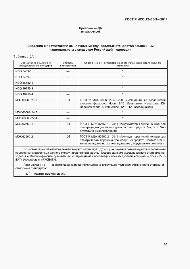 Страница 59 ГОСТ Р ИСО 12405-2-2014
