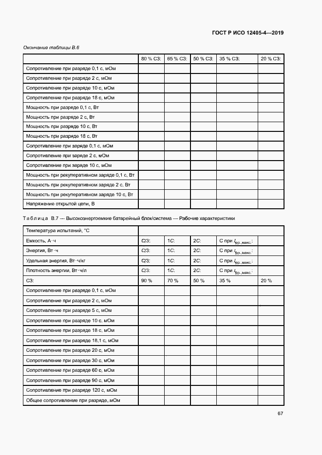 Страница 71 ГОСТ Р ИСО 12405-4-2019