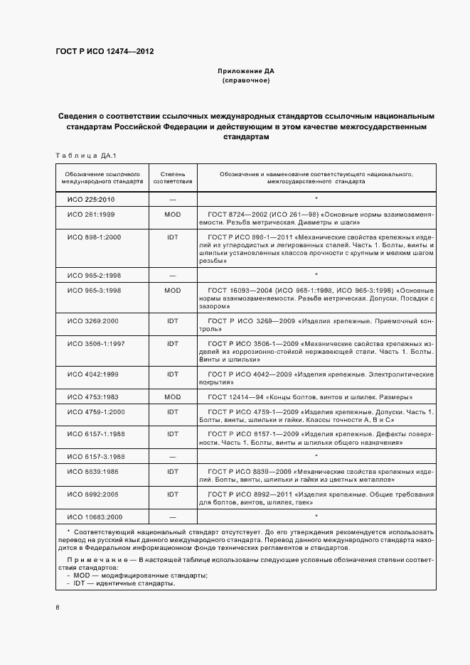 Страница 11 ГОСТ Р ИСО 12474-2012