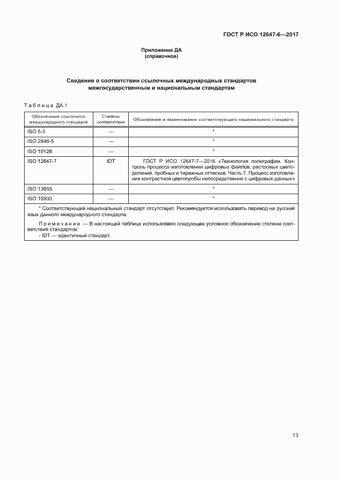 Страница 17 ГОСТ Р ИСО 12647-6-2017