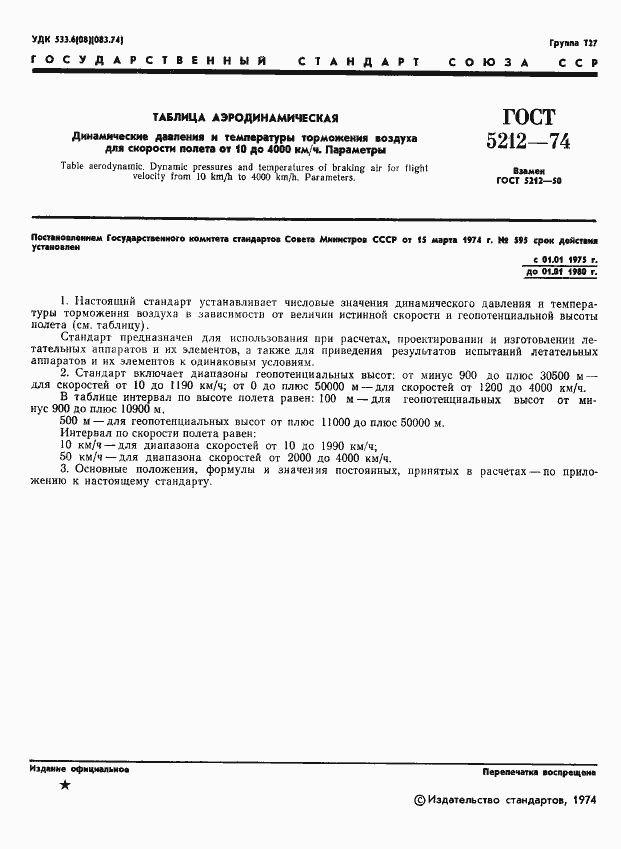 Страница 6 ГОСТ 5212-74
