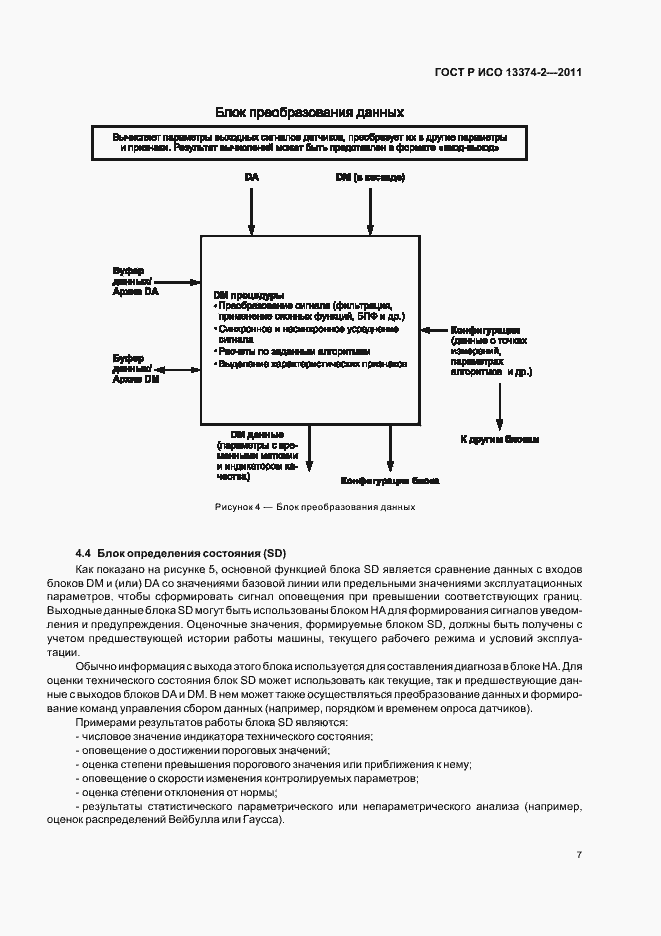 Страница 11 ГОСТ Р ИСО 13374-2-2011