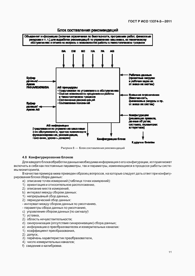 Страница 15 ГОСТ Р ИСО 13374-2-2011