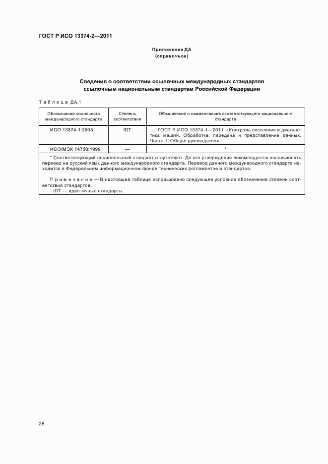 Страница 30 ГОСТ Р ИСО 13374-2-2011