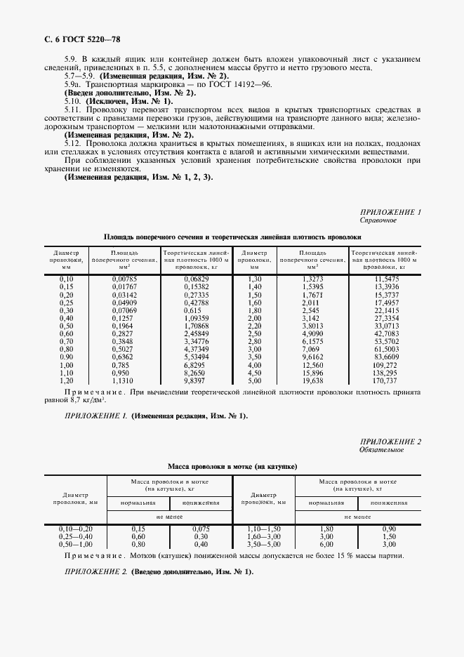 Страница 8 ГОСТ 5220-78