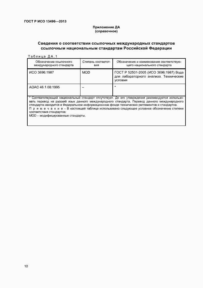 Страница 12 ГОСТ Р ИСО 13496-2013