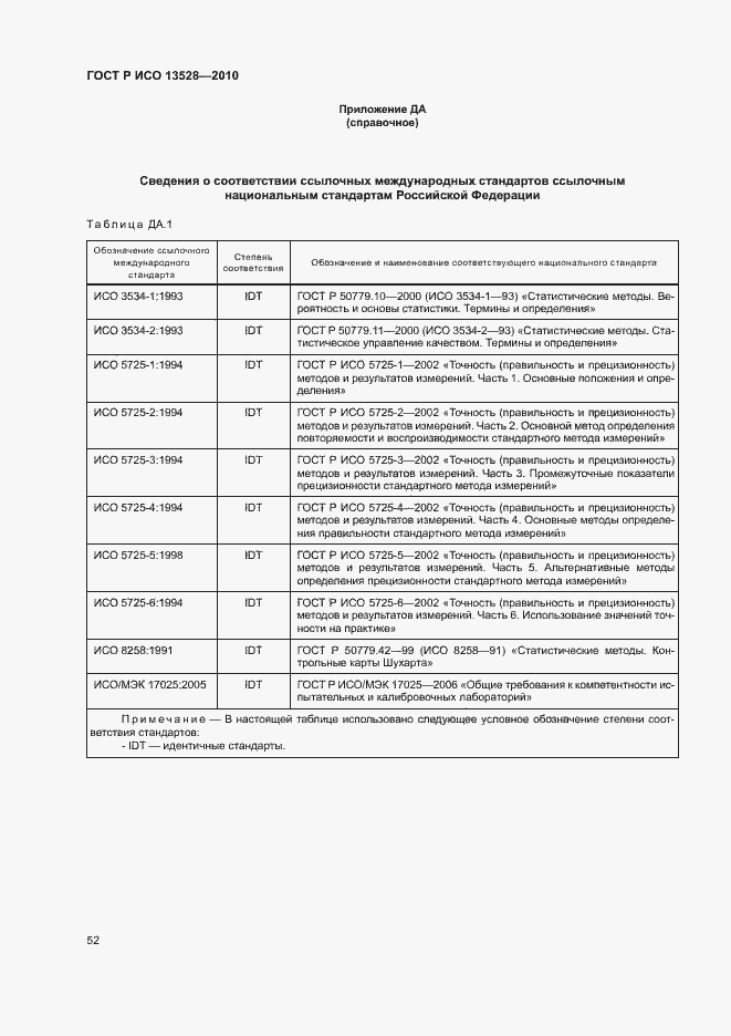 Страница 58 ГОСТ Р ИСО 13528-2010