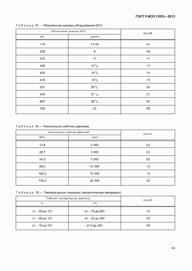 Страница 67 ГОСТ Р ИСО 13533-2013