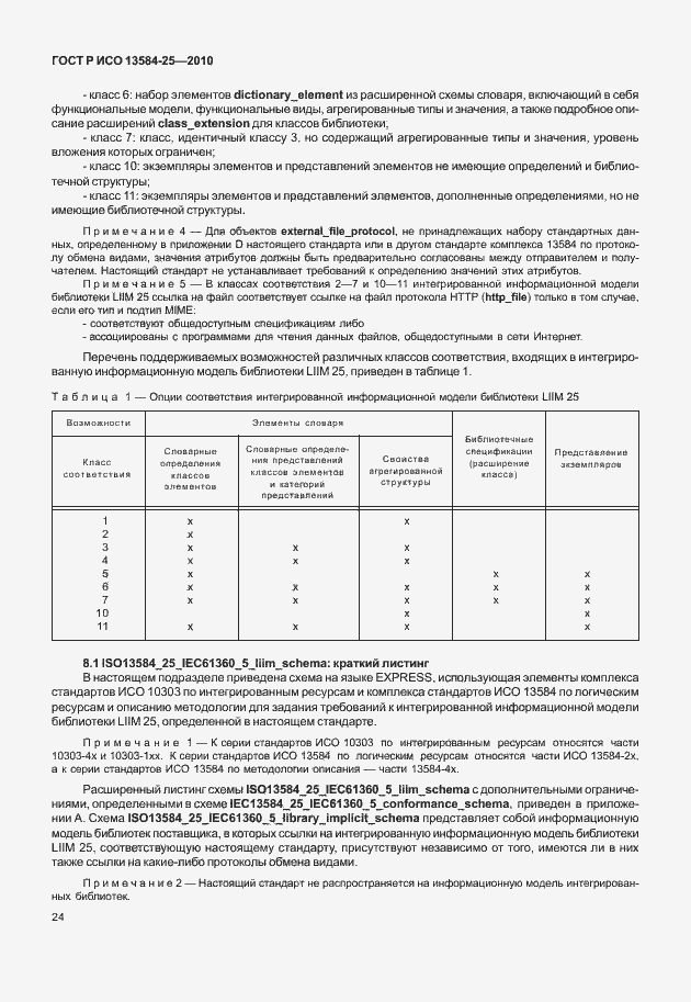 Страница 28 ГОСТ Р ИСО 13584-25-2010