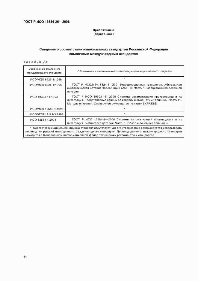 Страница 18 ГОСТ Р ИСО 13584-26-2006