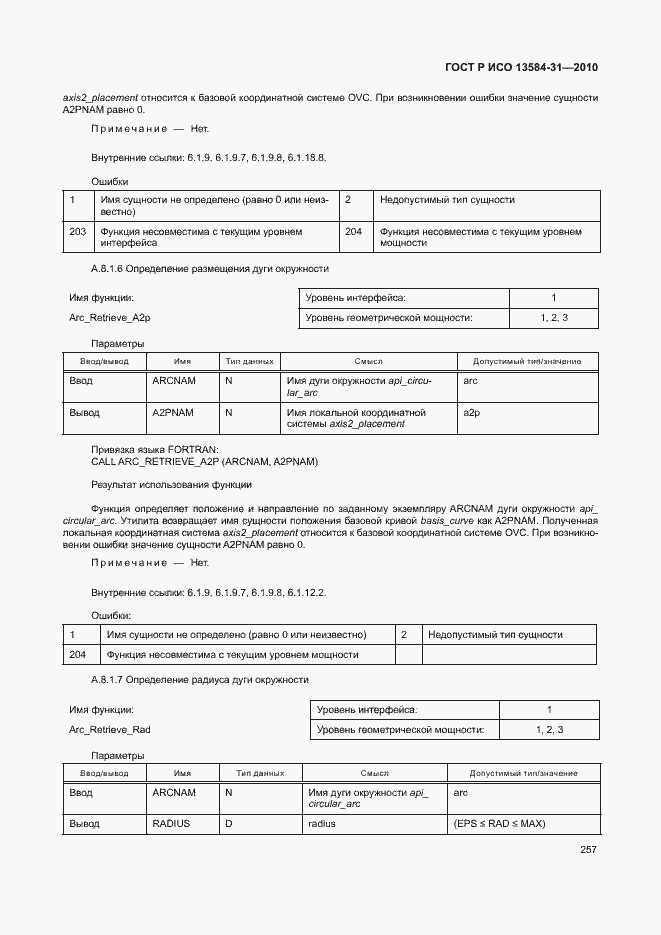 Страница 262 ГОСТ Р ИСО 13584-31-2010