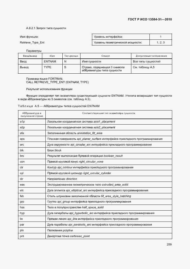 Страница 264 ГОСТ Р ИСО 13584-31-2010