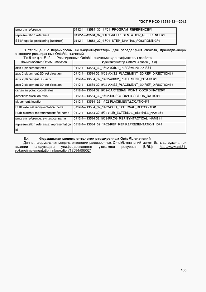 Страница 169 ГОСТ Р ИСО 13584-32-2012