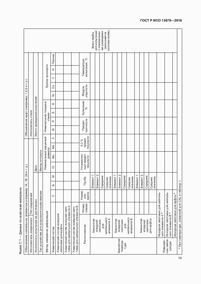Страница 84 ГОСТ Р ИСО 13679-2016
