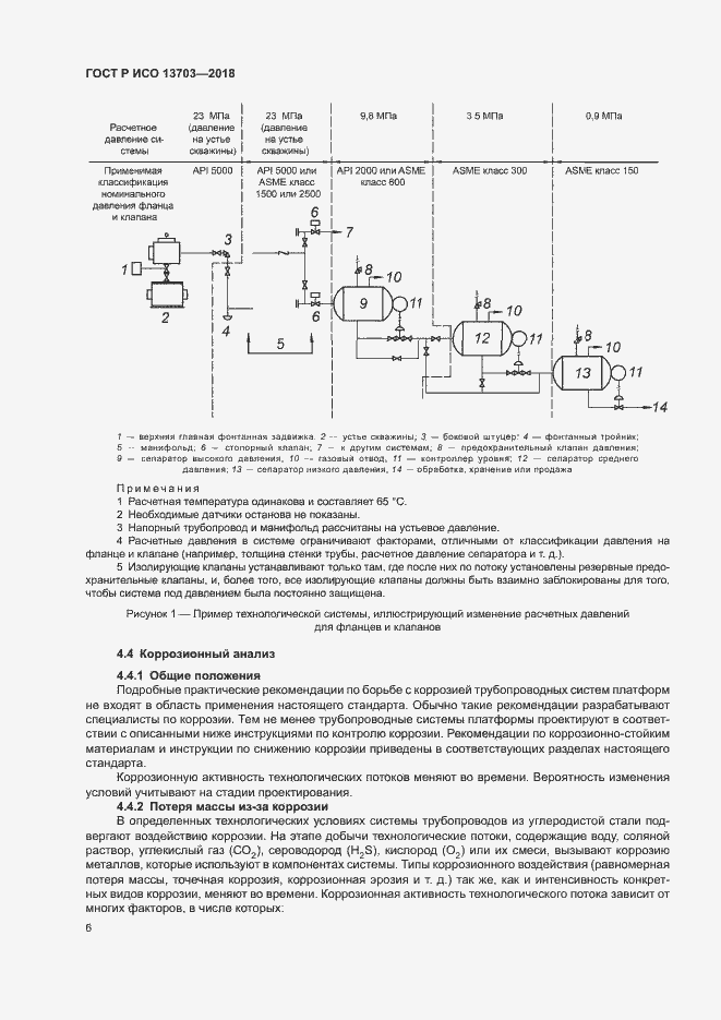Страница 11 ГОСТ Р ИСО 13703-2018