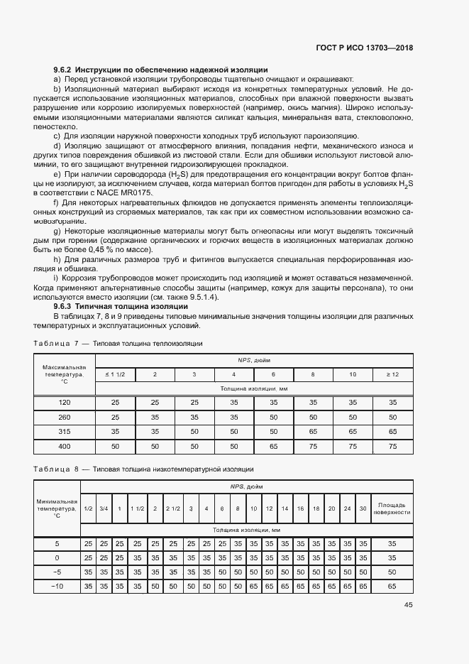 Страница 50 ГОСТ Р ИСО 13703-2018