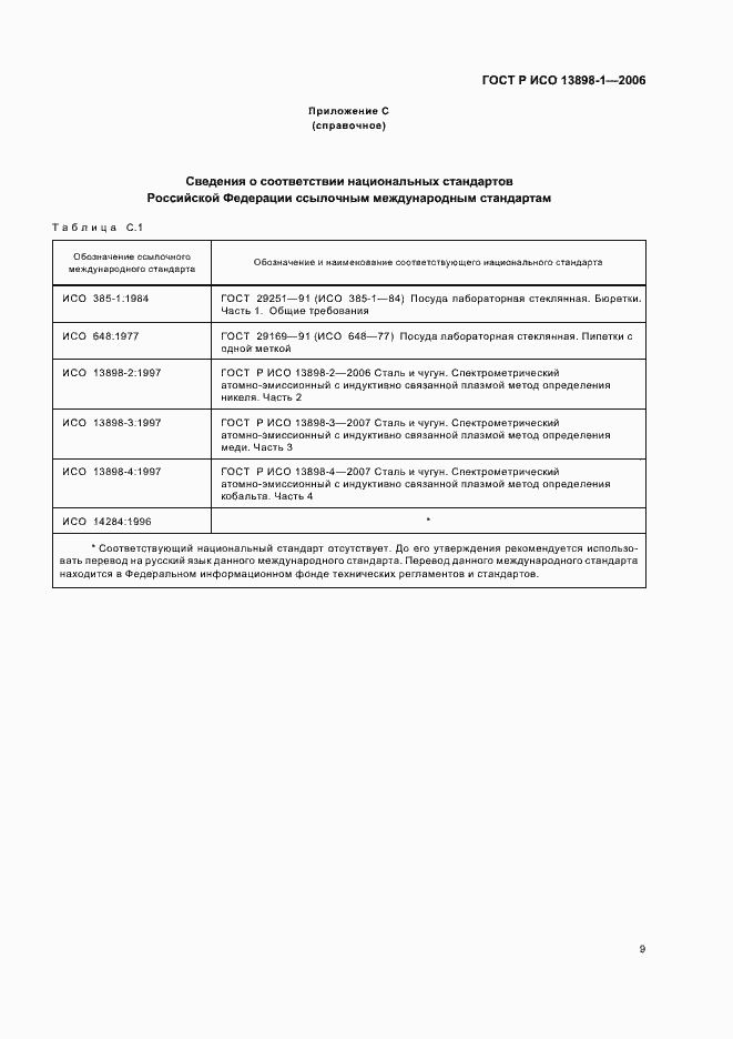 Страница 11 ГОСТ Р ИСО 13898-1-2006