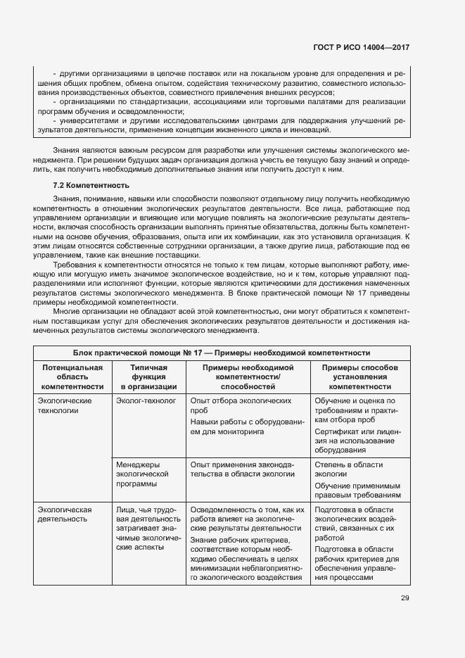 Страница 35 ГОСТ Р ИСО 14004-2017