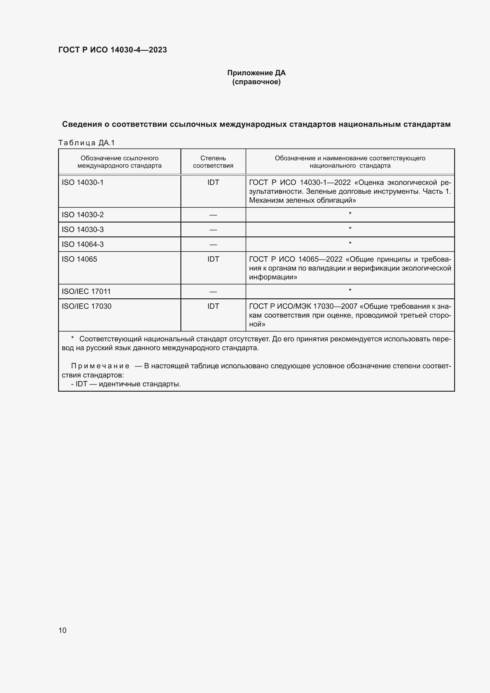Страница 18 ГОСТ Р ИСО 14030-4-2023